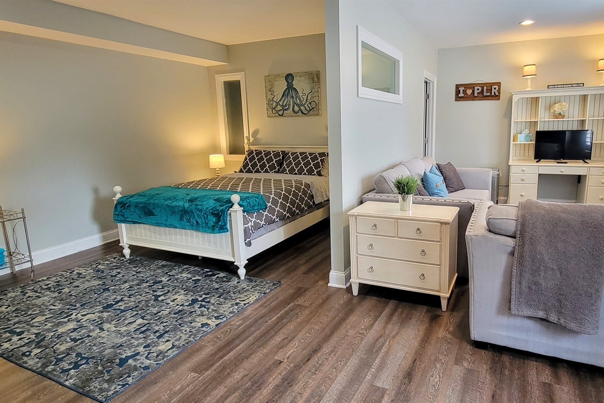 Beachfront Studio interior view